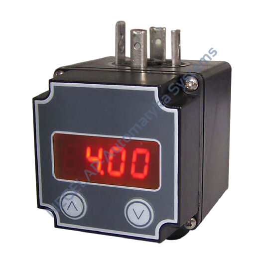 NLE-01 - wyświetlacz LED dla przetworników ciśnienia, różnicy ciśnień itp., opcjonalnie 2 wyjścia alarmowe