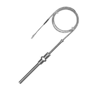 TT_E3, -4 - czujnik temperatury, z króćcem montażowym lub zewnętrzną osłoną, typ K, J lub N; osłona 4...10mm