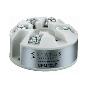 SEM203P - przetwornik temperatury, programowalny, dla czujników Pt100, konfiguracja przyciskiem