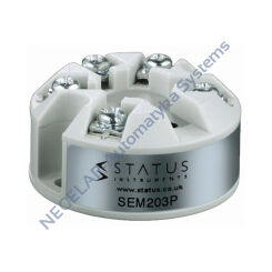 SEM203P - przetwornik temperatury, programowalny, dla czujników Pt100, konfiguracja przyciskiem