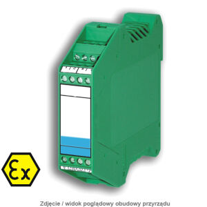S2Ex-ZH - zasilacz-separator przetworników 2-przew. 4...20mA, transparentny dla HART; obwód wej. iskrobezpieczny