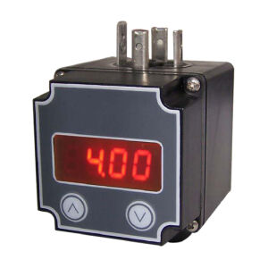 NLE-01 - wyświetlacz LED dla przetworników ciśnienia, różnicy ciśnień itp., opcjonalnie 2 wyjścia alarmowe